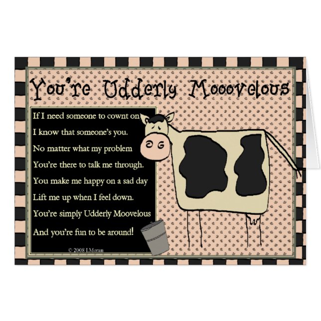 Udderly Moovelous (正面横)
