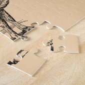 Udderly Ridiculous Punny Cow ジグソーパズル (側面)