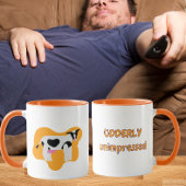 Udderly Unimpressed Funny Cow Pun マグカップ