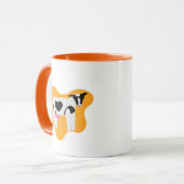Udderly Unimpressed Funny Cow Pun マグカップ (正面左)