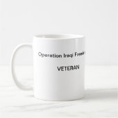 Udei; s宮殿、FOBの繁栄、イラク コーヒーマグカップ (左)