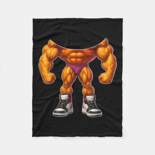 Udin Din Din Dun Funny Italian Brainrot Halloween  フリースブランケット (正面)