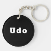 Udo キーホルダー (裏面)