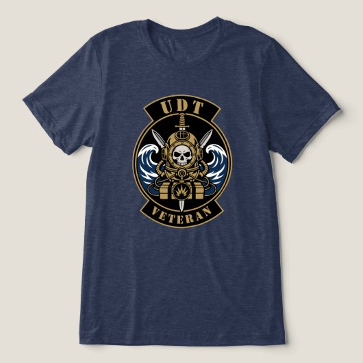 UDTベテラン トライブレンドTシャツ (デザイン正面)