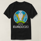 UEFAユーロ2020ロゴ2 Tシャツ (デザイン正面)