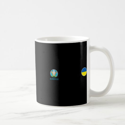 UEFA欧州選手権 ウクライナ コーヒーマグカップ (右)