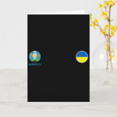 UEFA EURO ウクライナ'  カード (黄色い花)