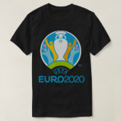 UEFA EURO 2020ロゴ3  Tシャツ (デザイン正面)