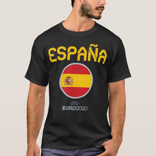 UEFA EURO 2020 スペイン Tシャツ (正面)