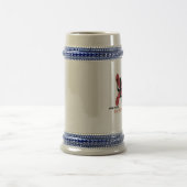 uegのスローガンのジョッキ ビールジョッキ (中央)