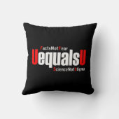 UEqualsU HIVの事実は科学を恐れないスティグマ クッション (裏面)