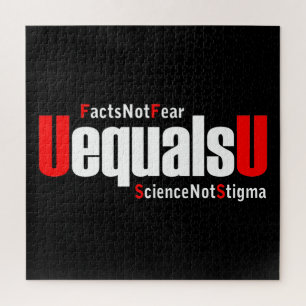 UEqualsU HIVの事実は科学を恐れないスティグマ ジグソーパズル