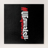 UEqualsU HIV検出不可能な非透過芸術 ジグソーパズル (横)