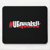 UEqualsU HIV検出不可能な非透過芸術 マウスパッド (正面)