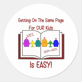 UES Staff Stickers （20ページ中1ページ） ラウンドシール