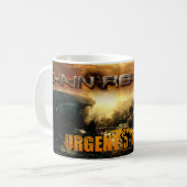 UFの連鎖反応のマグ コーヒーマグカップ (正面左)