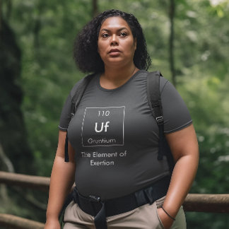 Uf運動シャツの要素 プラスサイズTシャツ