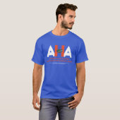 UF AHA Blue T-shirt Tシャツ (正面フル)