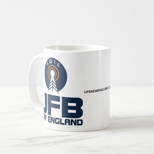 UFBニューイングランドマグ コーヒーマグカップ (正面左)