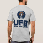 UFBニューイングランドTシャツ Tシャツ (裏面)
