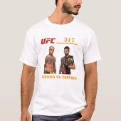 UFC 317, Oliveria vs Topuria Tシャツ (正面)