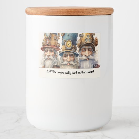 Uff Daキャンディまたはクッキーガーディアン格言 フードラベル (正面)