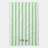 Uff Daライトグリーンキッチンタオル キッチンタオル (縦)
