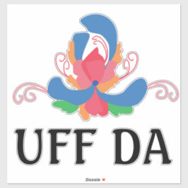 UFF DAローズペイモダンティング シール