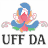 UFF DAローズペイモダンティング シール (正面)
