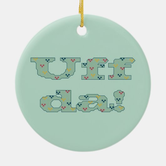 Uff da! オーナメント (裏面)