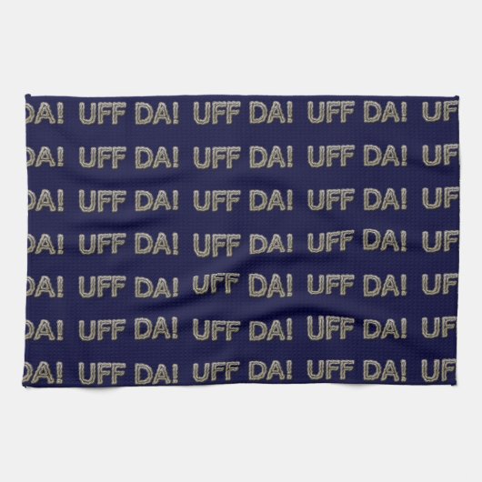 UFF DA! キッチンタオル (横)