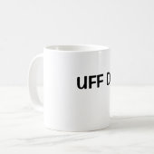 UFF DA コーヒーマグカップ (正面左)