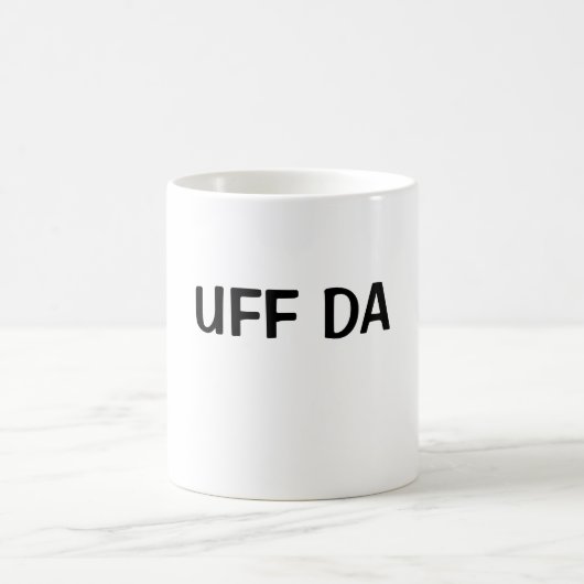 UFF DA コーヒーマグカップ (中央)