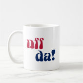 Uff Da コーヒーマグカップ (左)