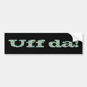Uff da! バンパーステッカー