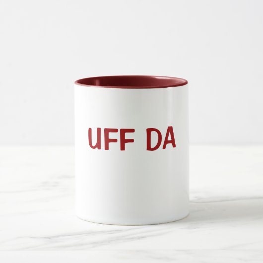 UFF DA マグカップ (中央)