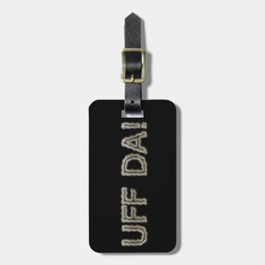 UFF DA! ラゲッジタグ (正面縦)