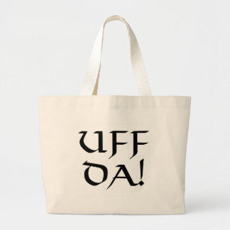 Uff Da! ラージトートバッグ