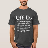 Uff Da Definition Tシャツ (正面)