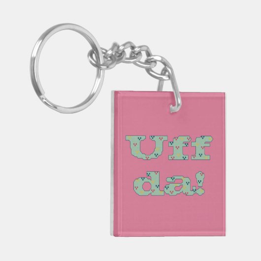Uff da! Keychain キーホルダー (正面左)
