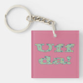 Uff da! Keychain キーホルダー (正面)