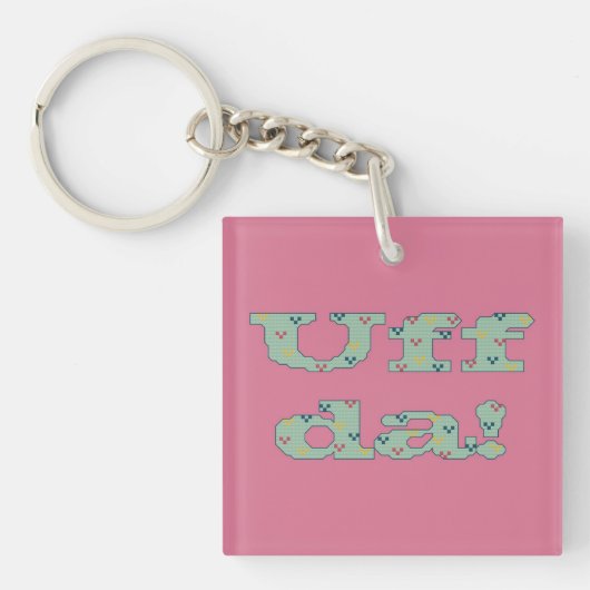 Uff da! Keychain キーホルダー (正面)