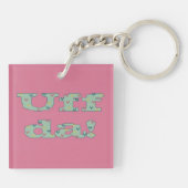 Uff da! Keychain キーホルダー (裏面)