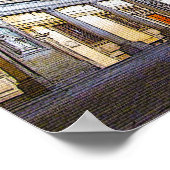 Uffizi Gallery Posterフィレンツェ ポスター (角)