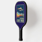 UFOおもしろい真実が陰謀に出ている ピックルボールラケット (左)