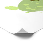 UFOか来ら出てくるカエル ポスター (角)