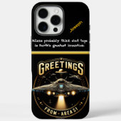 UFOがエリア51近くの夜に目撃 Case-Mate iPhoneケース (裏面)