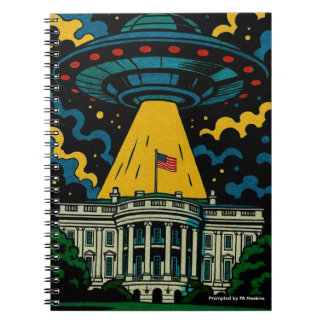 UFOがホワイトハウス上空に浮かぶ ノートブック