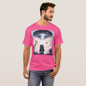 Ufoが飼っている猫 Tシャツ (正面フル)