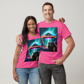 Ufoとのナマケモノのセルフィ Tシャツ (ユニセックス)